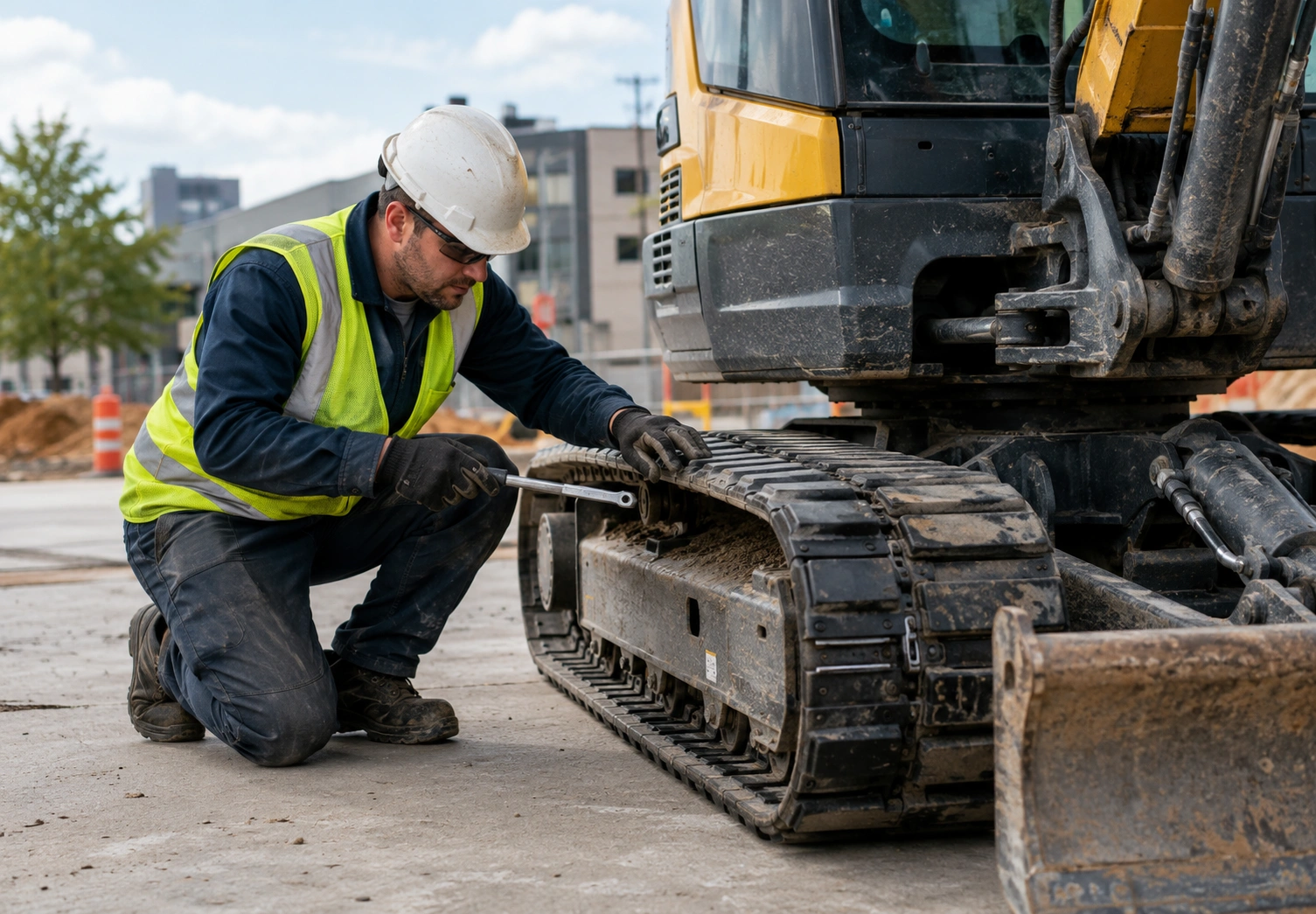 When to Replace Rubber Track Pads